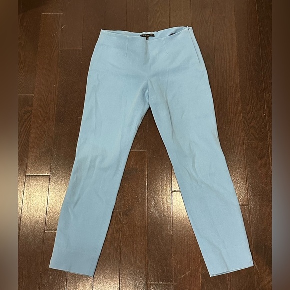 ⚡️2/$25⚡️ Theory Women’s Sky Blue Slim Ankle Trouser Pants 🩵 | Size 4 - Picture 5 of 8